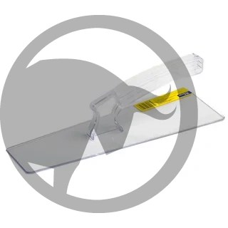 Кельма прозрачная пластиковая 270х115мм
