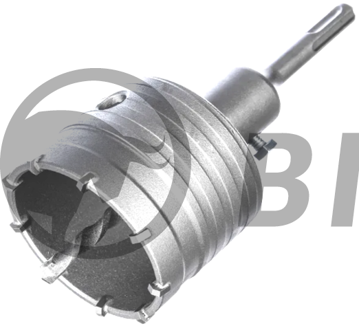 КОРОНКА ПО БЕТОНУ Bisontools в сборе 60мм