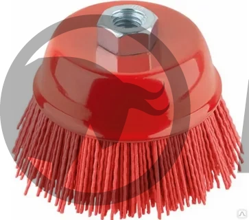 Щетка для УШМ нейлоновая 100мм, М14, Чашка