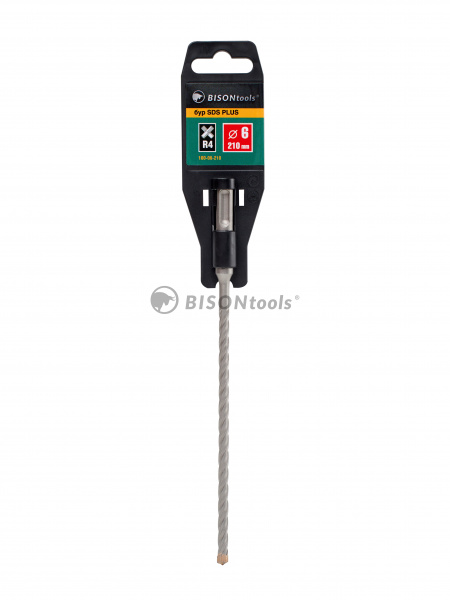 БУР SDS PLUS Bisontools 18Х260мм 4-Pow